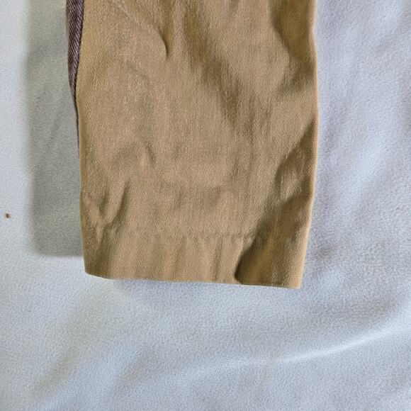 Vintage 2T Girls Pants Jack Tar Togs Plaid Beige Brown Button Pocket Pant 1970s - Picture 14 of 14